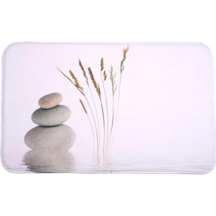Sanilo Badematte Balance, 50 x 80 cm, sehr weich, rutschfest, waschbar und schnelltrocknend, Polyester, rechteckig – Bild 4