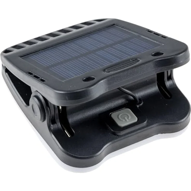 ChiliTec LED Solarleuchte LED Solar Klemmleuchte SWK 8020, PIR, IP44, 150lm, neutralweiß – Bild 5