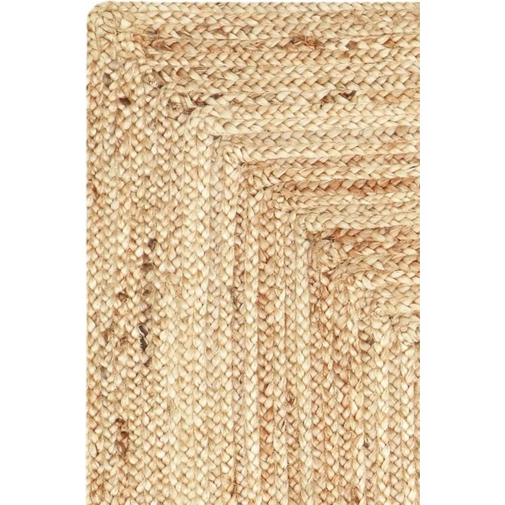 Marrakesch Orient & Mediterran Interior Teppich Jute Wohnzimmer Teppich Nora 120 x 170 cm, Handarbeit – Bild 3