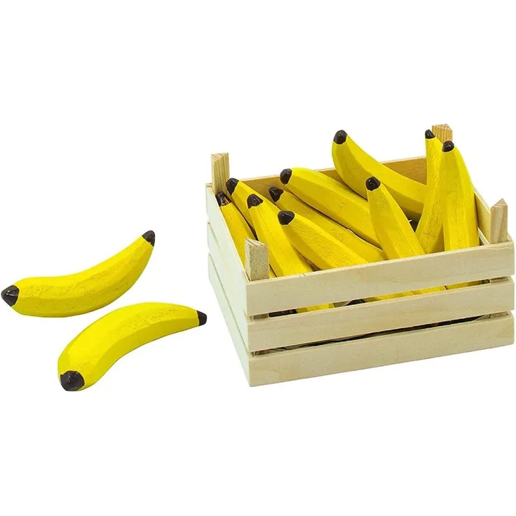 Goki 51670 - Kaufläden und Zubehör - Bananen, Obstkiste