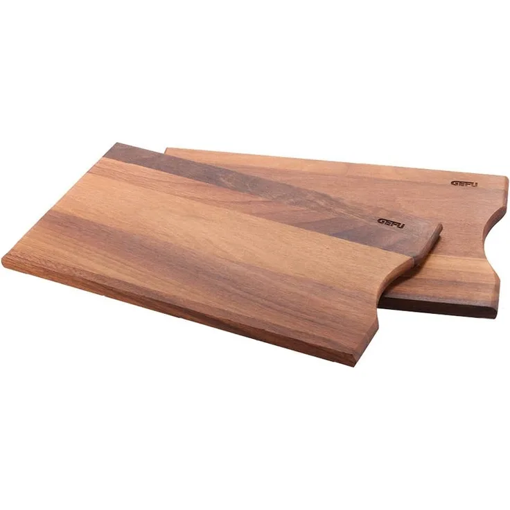 Gefu Frühstücksbrettchen ENNO, 2 Stück, Walnussholz