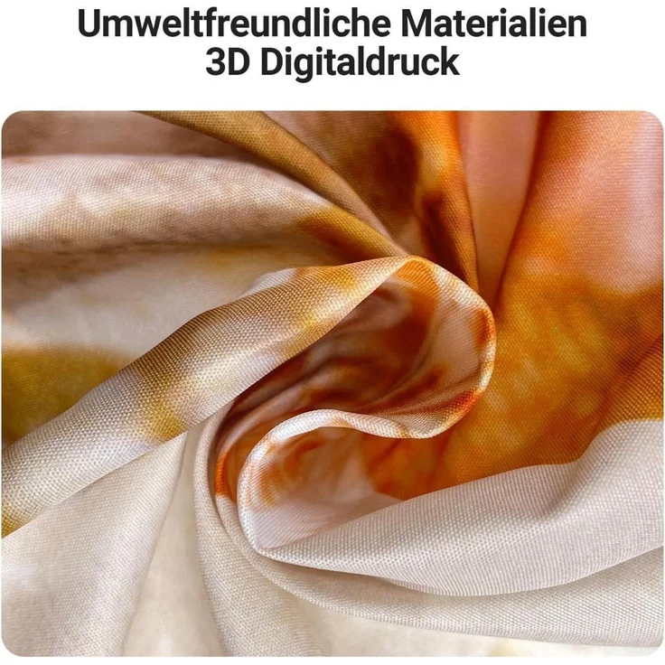 Duschvorhang 120x200cm Sea Blue Antischimmel Wasserabweisend Polyester 8 Ösen – Bild 4