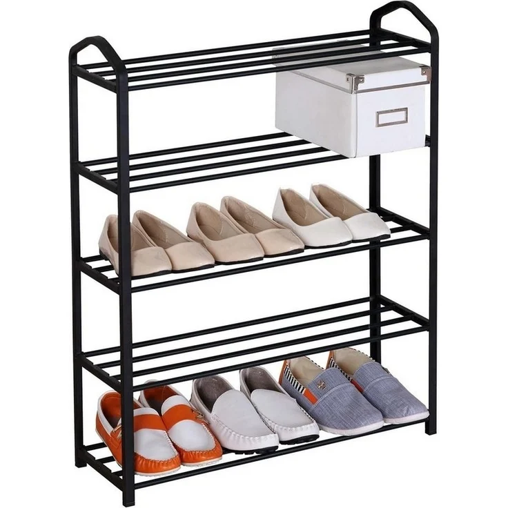 HTI-Line Schuhregal Schuhregal Lena 5, Stück 1-tlg, Schuhablage 5 Ebenen – Bild 1