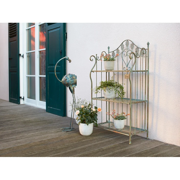 Regal "Pfauenauge" Ablageregal Allzweckregal Getränkeregal Gartenregal Badregal – Bild 2