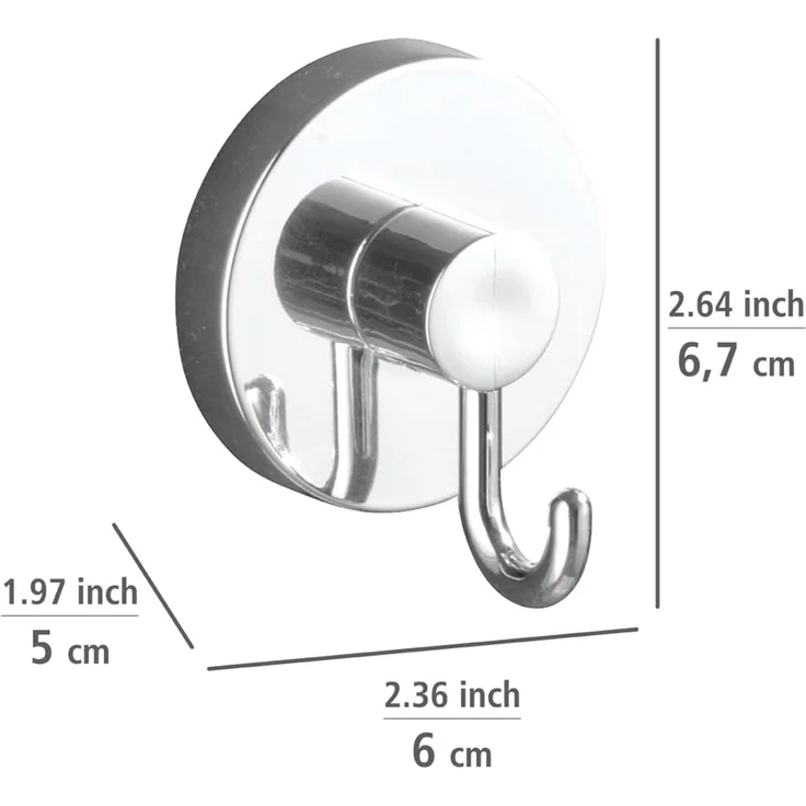 WENKO Mod. Vacuum-Loc® Haken 2er Set – Bild 5
