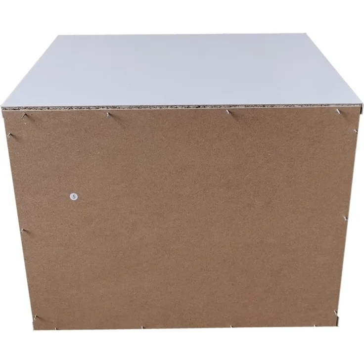 HTI-Living Nachtkommode Nachtschrank Weiß mit 2 Schubladen Nina (Stück, 1 St, 1 Nachtschrank), Nachttisch Nachtkommode Nachtkonsole – Bild 6