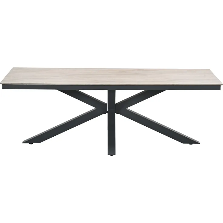 Gardissimo ARMATI Nonwood Alu-Gartentisch Gartenmöbel 220cm (eckig)