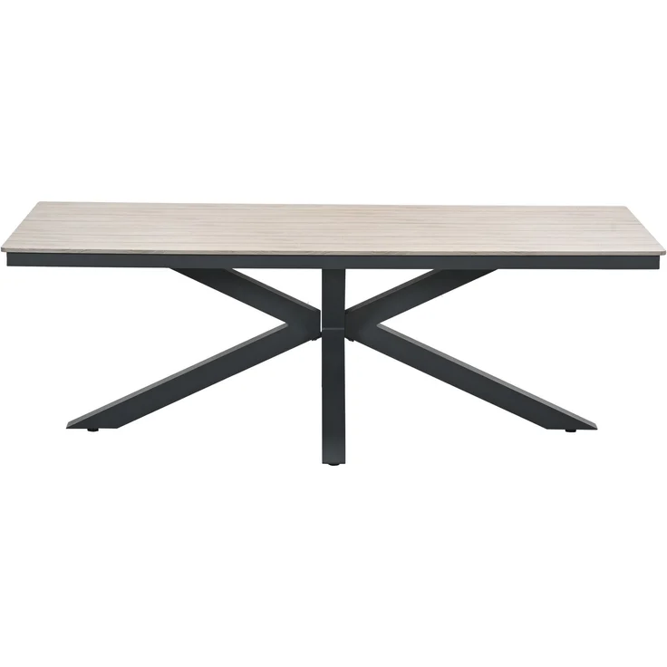 Gardissimo ARMATI Nonwood Alu-Gartentisch Gartenmöbel 220cm (eckig) – Bild 1