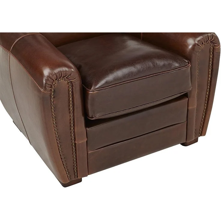 Ledersessel Vintage BAUDOIN - Braun – Bild 6