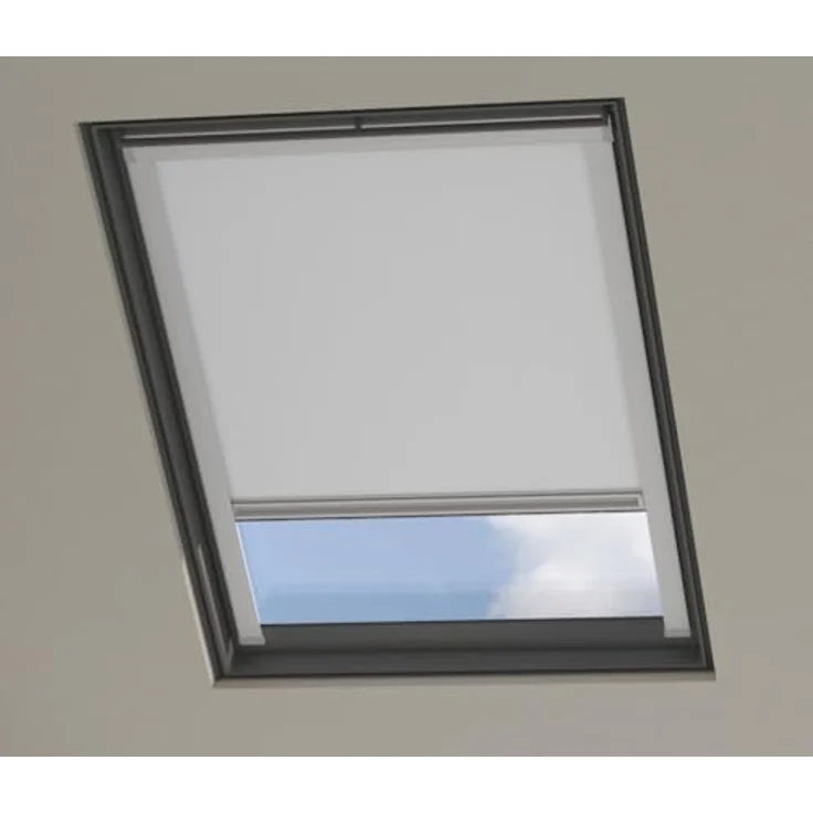 Dachfensterrollo SK08 Velux Passend, Verdunkelnd, Grau, Cocoon Home, verschraubt – Bild 8