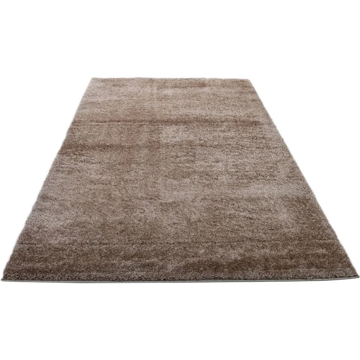 my home Hochflor-Teppich Malin, rechteckig, Höhe: 43 mm, Shaggy in Uni-Farben, einfarbig, leicht glänzend, besonders weich – Bild 1