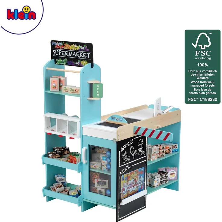 Theo Klein 9391 Supermarkt, Holz (MDF) – Bild 8