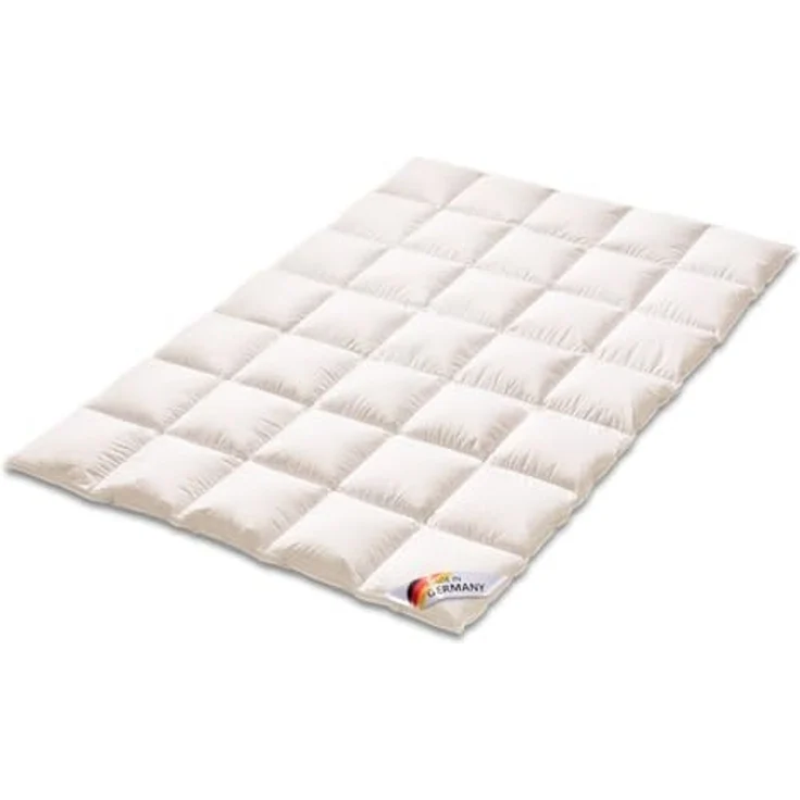 KÜNSEMÜLLER Microfaserbettdecke Finesse Extra Warm, Füllung: 100% Polyester, Bezug: 100% Baumwolle, Daunen-Feeling durch modernste Fasertechnologie – Bild 2