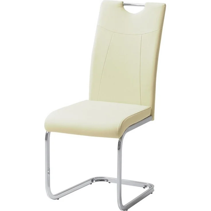 HTI-Line Freischwinger Schwingstuhl KellyC PU 4er (Set, 4 St), Freischwinger Esszimmerstuhl Kunstleder – Bild 2