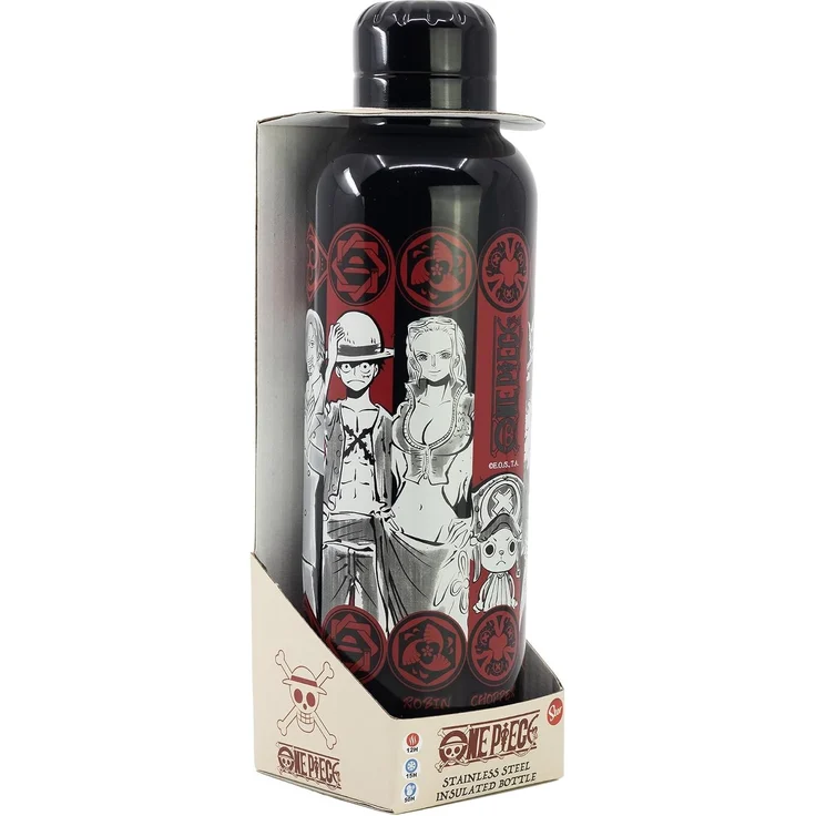 One Piece Isolierte Edelstahl Trinkflasche Thermotrinkflasche 515 ml – Bild 4