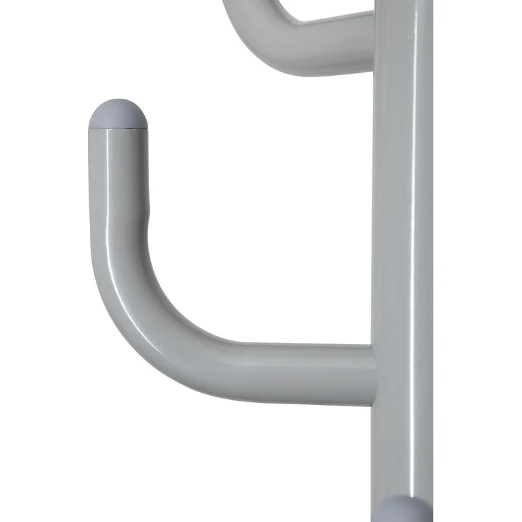 MAUL 9402682 Bodenstehend Stahl 8 Haken Grau Stahl Grau – Bild 5