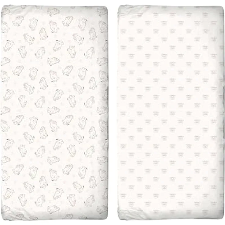 Offizielle Grüffelo-Bettwäsche für Kinderbett, 140x70 cm, superweich und atmungsaktiv, für Kinderbett, 2 Stück, cremefarbenes Grüffelo-Muster