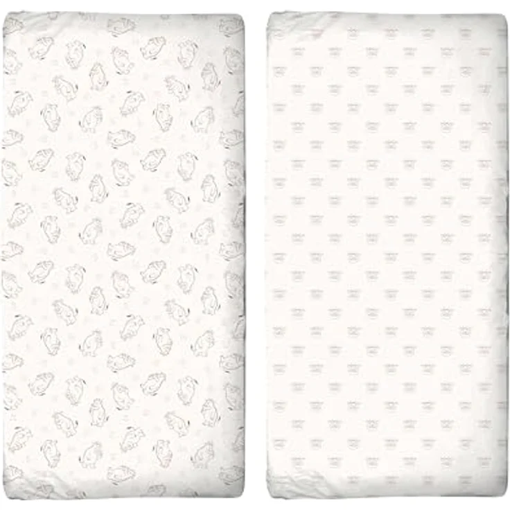 Offizielle Grüffelo-Bettwäsche für Kinderbett, 140x70 cm, superweich und atmungsaktiv, für Kinderbett, 2 Stück, cremefarbenes Grüffelo-Muster – Bild 1