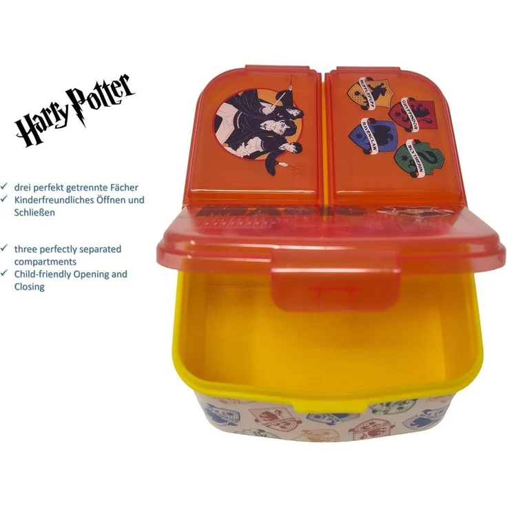 Brotdose Kinder Lunchbox Kunststoff BPAfrei Designs Harry Potter – Bild 4