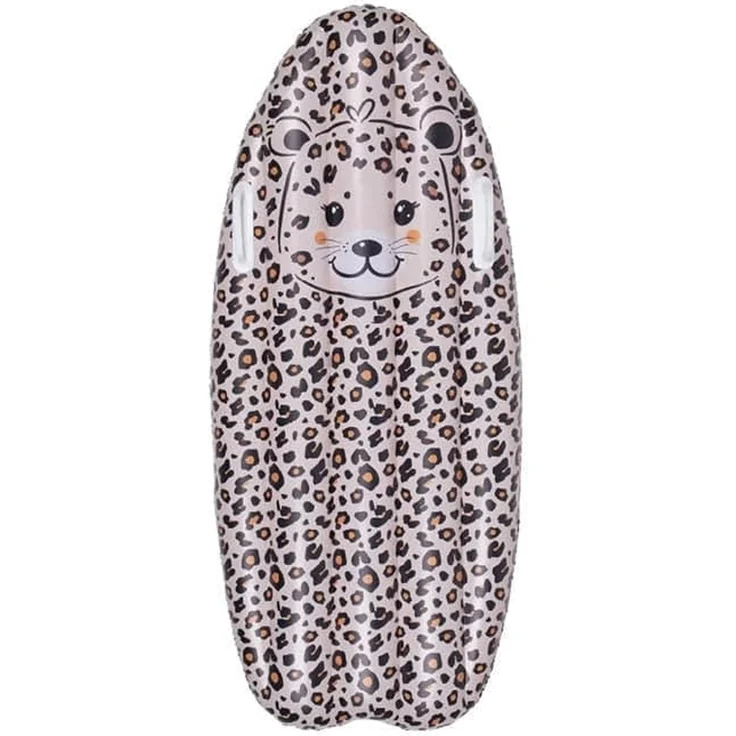 Swim Essentials Luftmatratze Swim Essentials Surfbrett Beige Leopard 120 cm – Bild 4