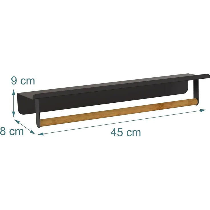 Handtuchhalter Wand mit Ablage 10053150_46 – Bild 4