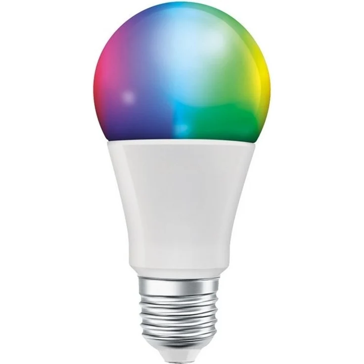 Osram SMART+ Matter LED-Lampe A60 Kolbenform 9W E27 RGBW, dimmbar, steuerbar per App & Sprache, kompatibel mit Alexa, Google, Apple, WiFi, White – Bild 4