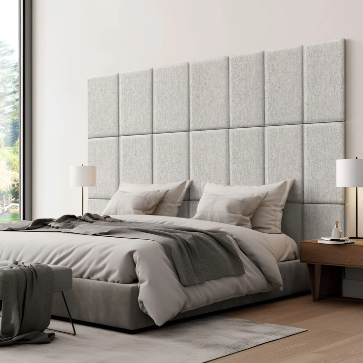 Wandkissenset Carpino 3-tlg. Textil 60x30 cm Grau [neu. haus] – Bild 1