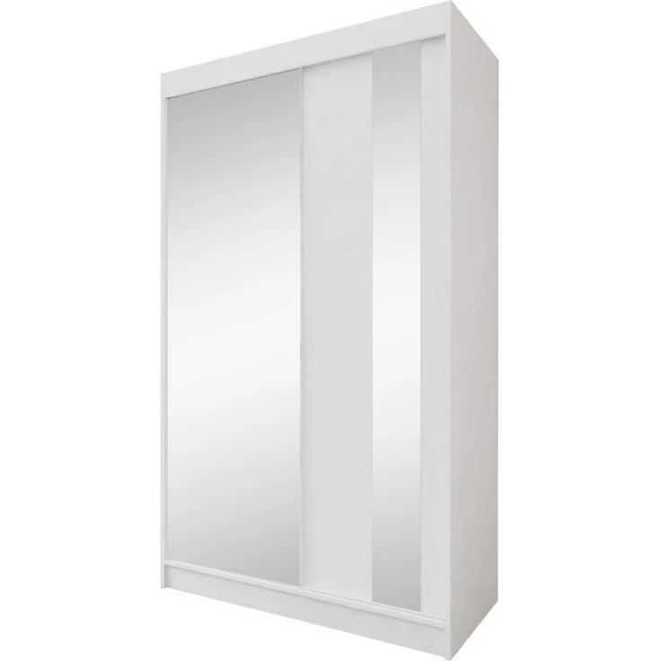 Beautysofa Kleiderschrank GAJA II mit Spiegel (Schrank mit Schubladen und Kleiderstange, moderner Schiebetürenschrank) Breite: 120 cm, 200 cm oder 240 cm – Bild 1