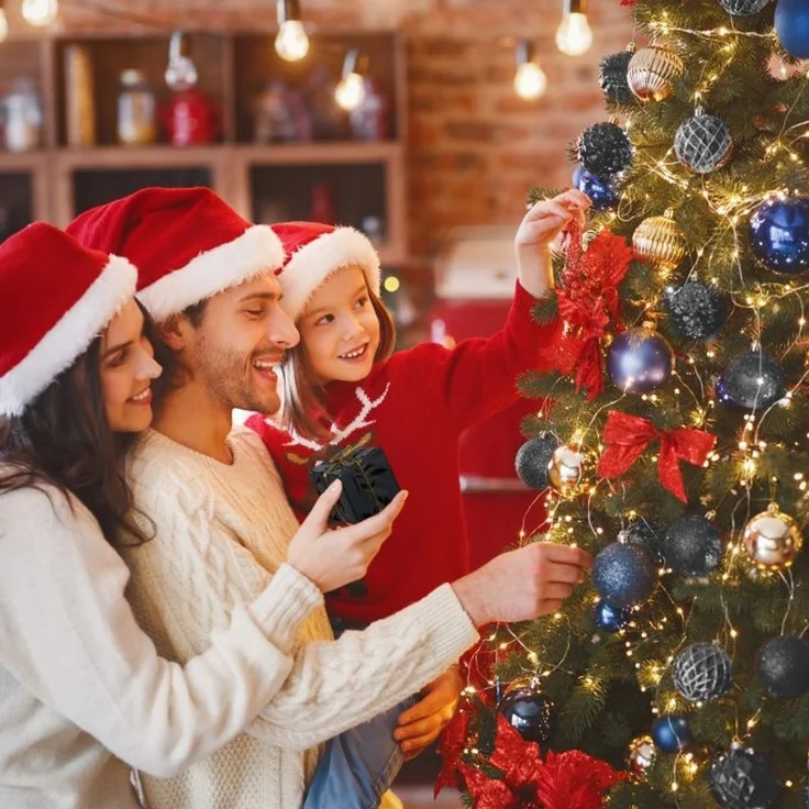 Relaxdays Weihnachtskugeln im 110er Set – Bild 3
