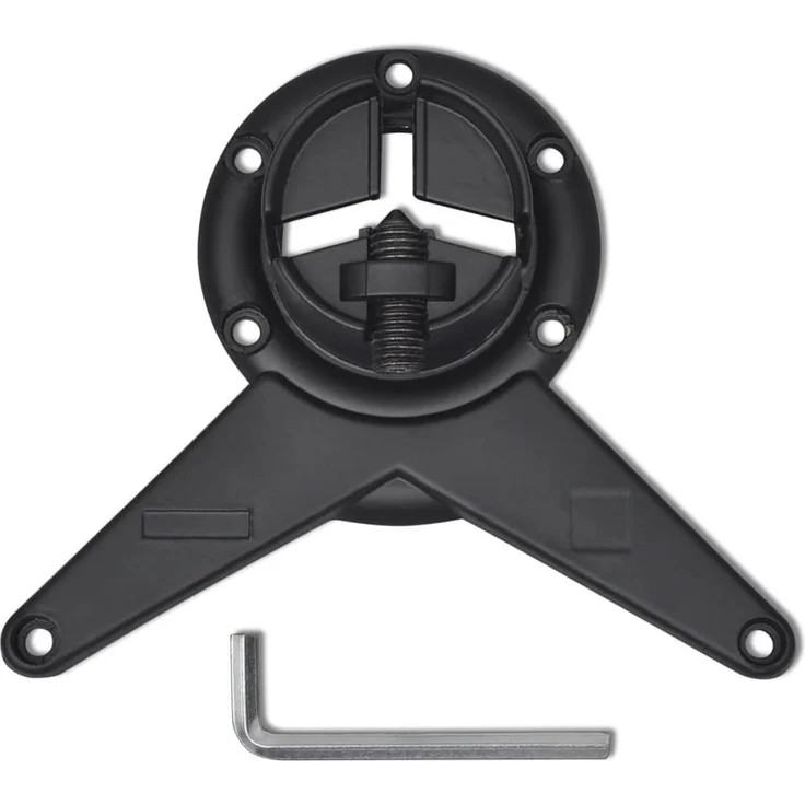 4x höhenverstellbares Tischbein Schwarz 710 mm 242139 – Bild 3