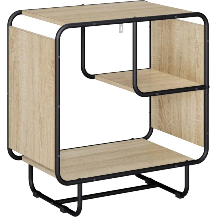 vidaXL Sideboard Sonoma-Eiche 60 x 37,5 x 64,5 cm Holzwerkstoff 8007919 – Bild 5
