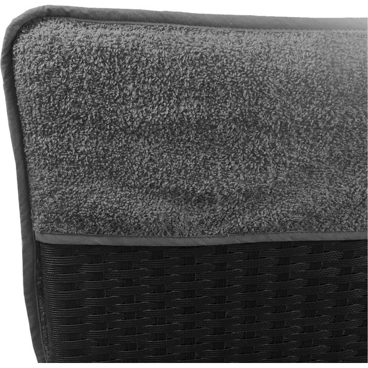 NYVI Strandtuch Frottee Schonbezug für Gartenstuhl NYVISpa 60x130 cm, Frottee, Hygiene Auflage für Hochlehner Gartenstühle – Bild 2