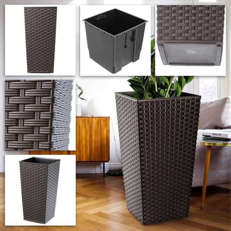 KADAX Blumentopfeinsatz 39x75cm hoch Mokka – Bild 5