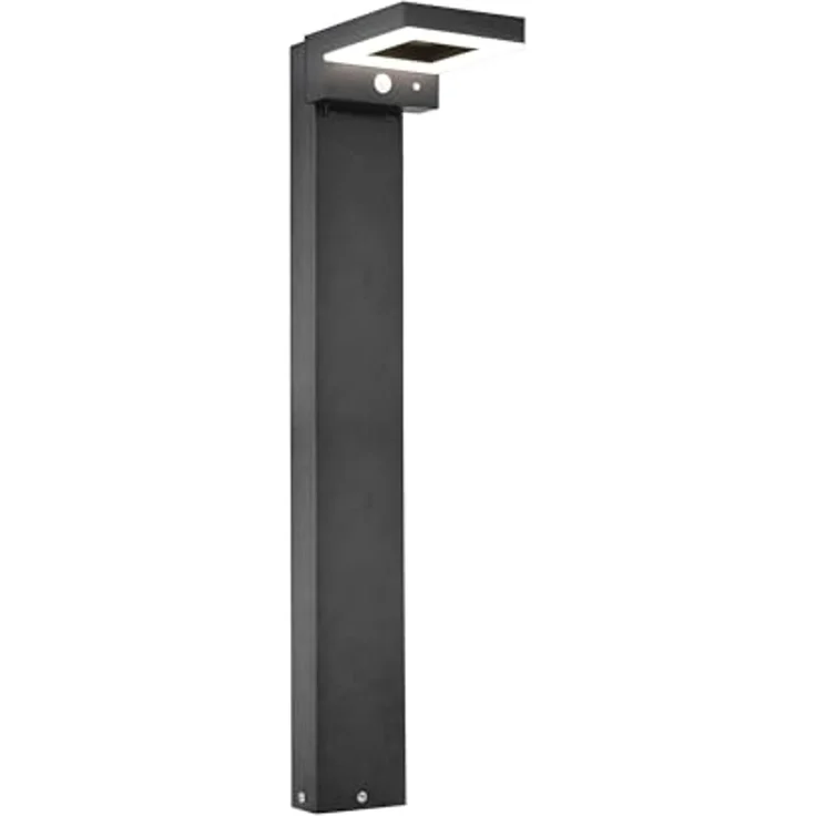 esotec LED Solarleuchte Metall PIR-Standleuchte Stella H80cm 3Modi 40LEDs 3000K Garten 102936, LED fest integriert – Bild 1