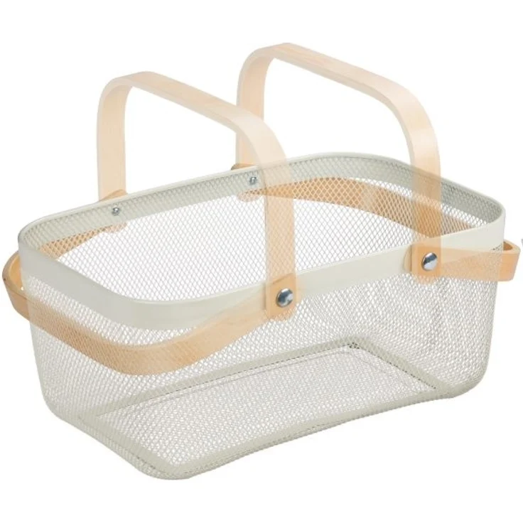 Eckiger Drahtkorb mit Henkeln 10045991_49 – Bild 6