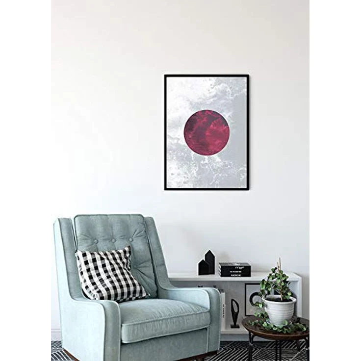 Komar Solum Ignis Wandbild, Premium-Poster 50 x 70 cm, fotorealistischer Kunstdruck mit seidenmatter Oberfläche, ohne Rahmen, MADE IN GERMANY – Bild 4