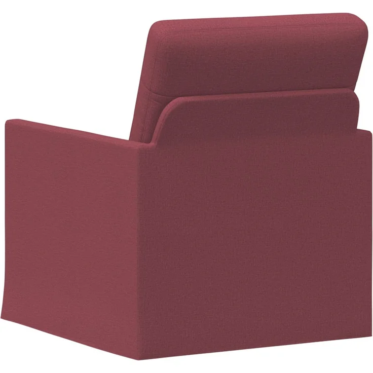 vidaXL Einzelsofa Weinrot 70 x 81 x 82 cm Stoff 42041010 – Bild 4