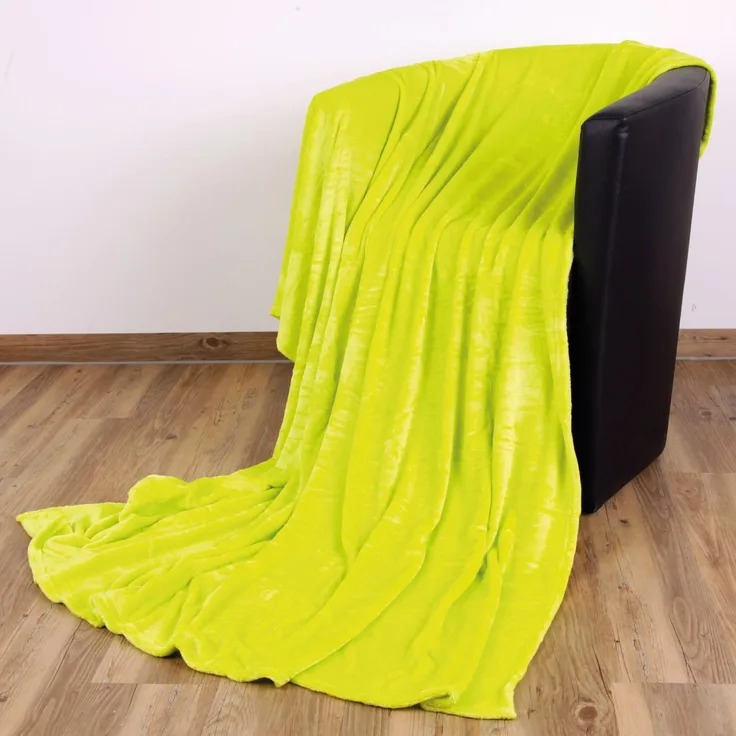 Kuscheldecke "Celina" Grün 90x140 cm