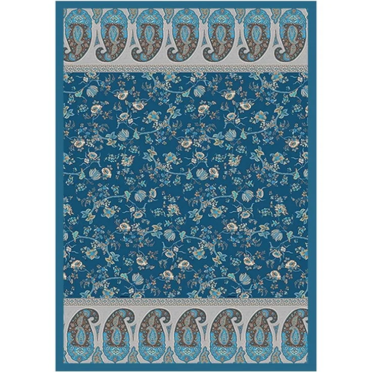 Bassetti PLAID GENOVA B1 BLAU *9324131 270X250 HW 2022 NEUHEIT