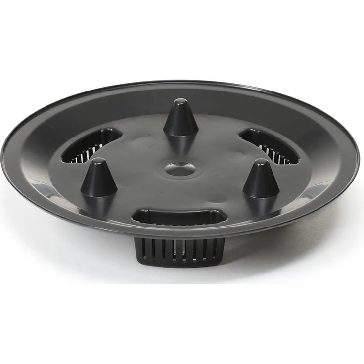 Siena Garden M82587 Oslo ECO Pflanzgefäß 47cm, Ø47 x 26,5cm, grau – Bild 5