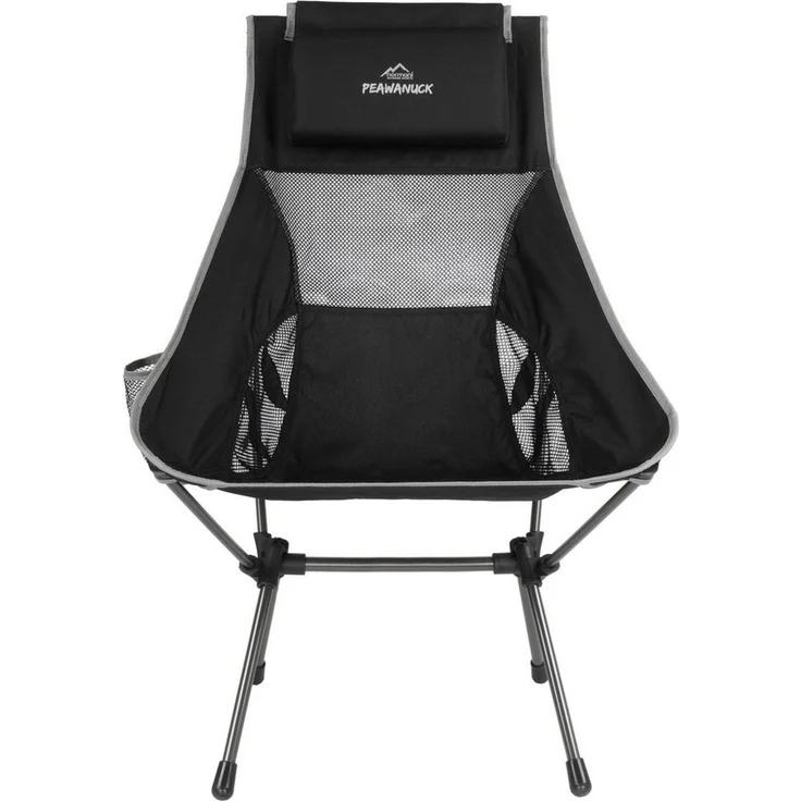normani Campingstuhl Ultraleichter Campingstuhl Pewanuck, Outdoorstuhl Hochlehner Faltstuhl Strandstuhl Anglerstuhl – Bild 2