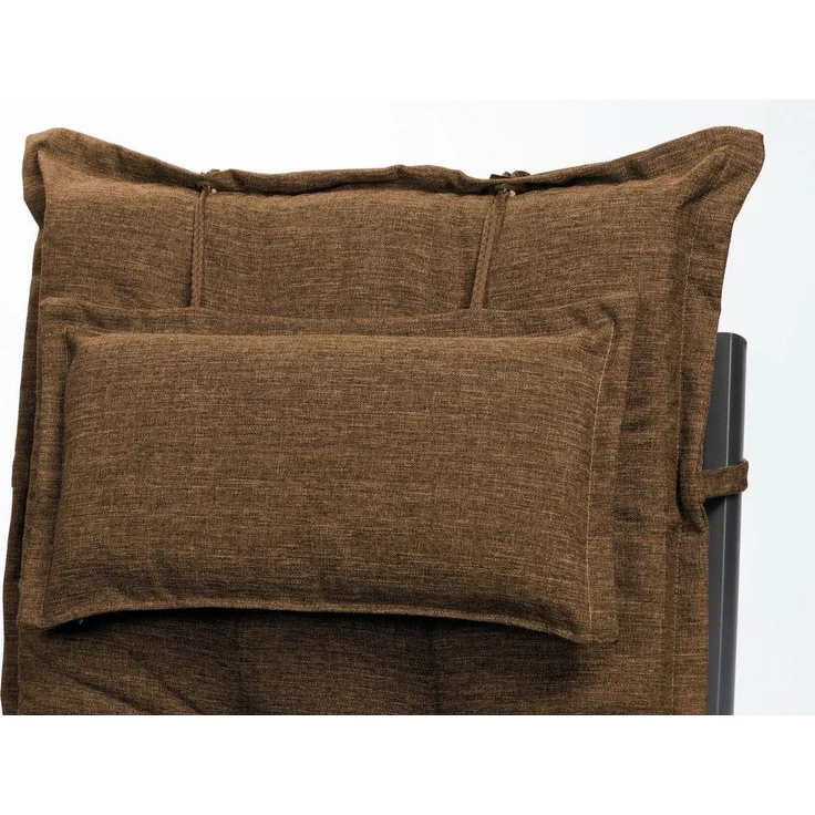 sunnypillow Hochlehnerauflage Gartenstuhlauflagen mit abnehmbarem Kopfpolster 120x50x9 cm, (1 St), Auflage Polsterauflagen UV-Lichtecht – Bild 4
