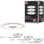 Paulmann Premium 3er-Set LED-Einbauleuchte 'Whirl Basisset', 4,9W dimmbar 3000K, 120 mm