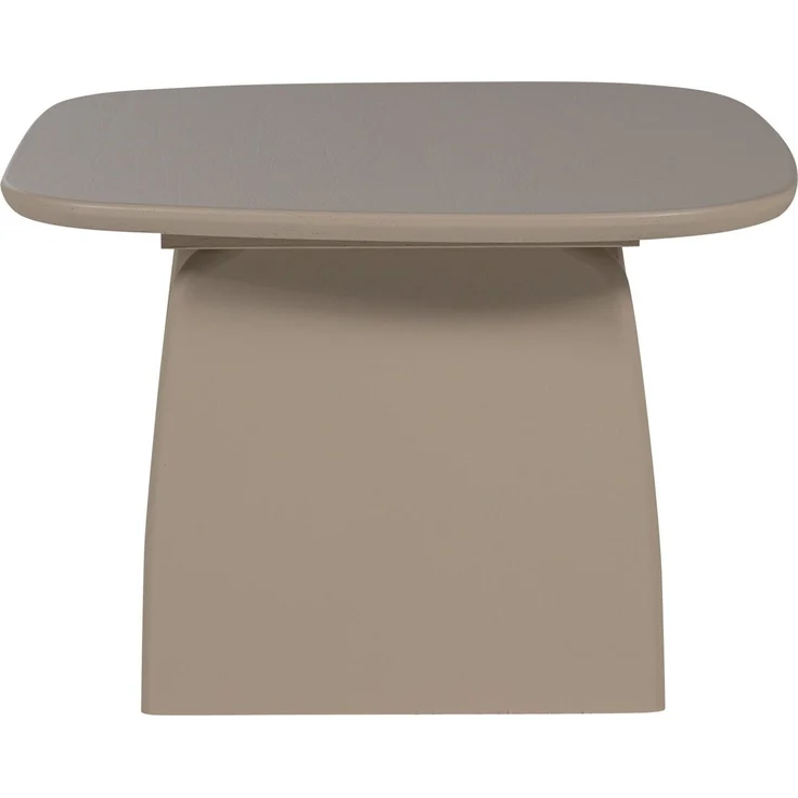 Couchtisch Tablo Eiche FSC, organische Form modern, Dakargrau, 60x60 cm, robust und stilvoll – Bild 2