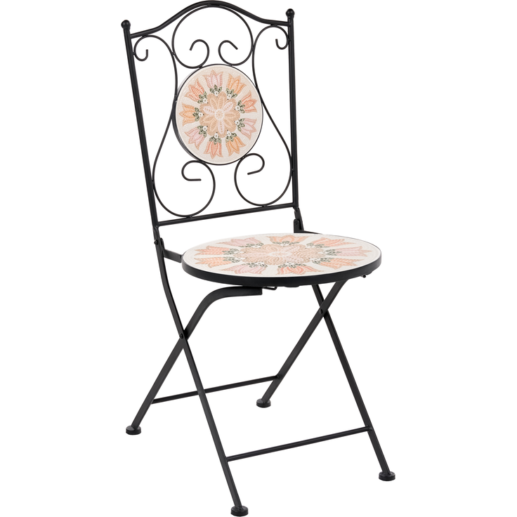 Bistro Set SETTALA Metall Bunt – Bild 5