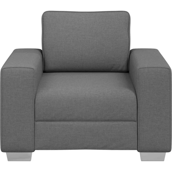 vidaXL Sofa-Sessel Dunkelgrau 100 cm Stoff 4105208 – Bild 4