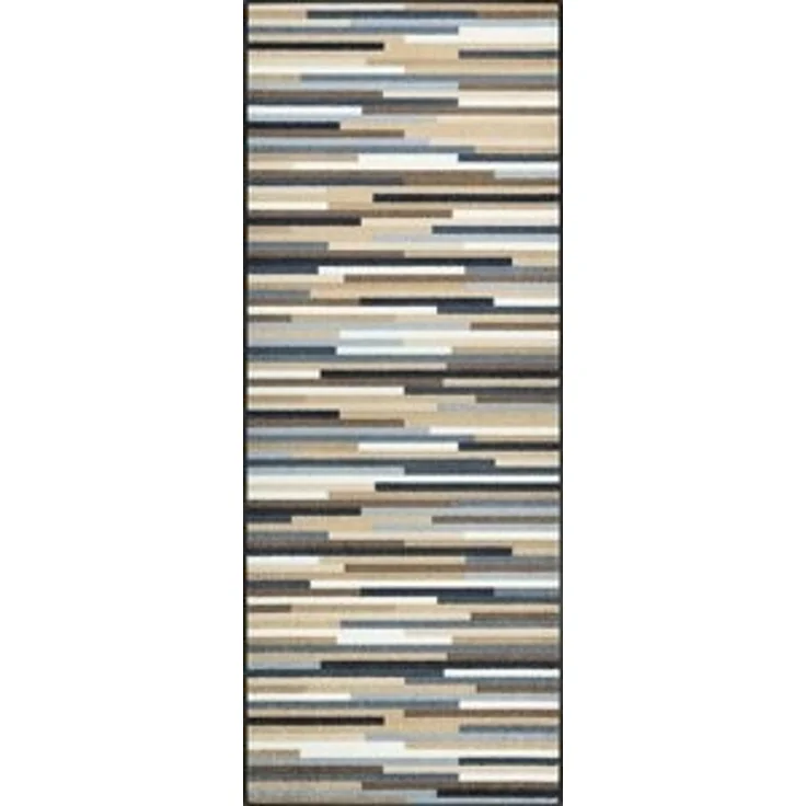 wash+dry by Kleen-Tex Läufer Mikado Stripes, rechteckig, Höhe: 7 mm, Schmutzfangläufer, modernes Streifen Design, rutschhemmend, waschbar – Bild 6