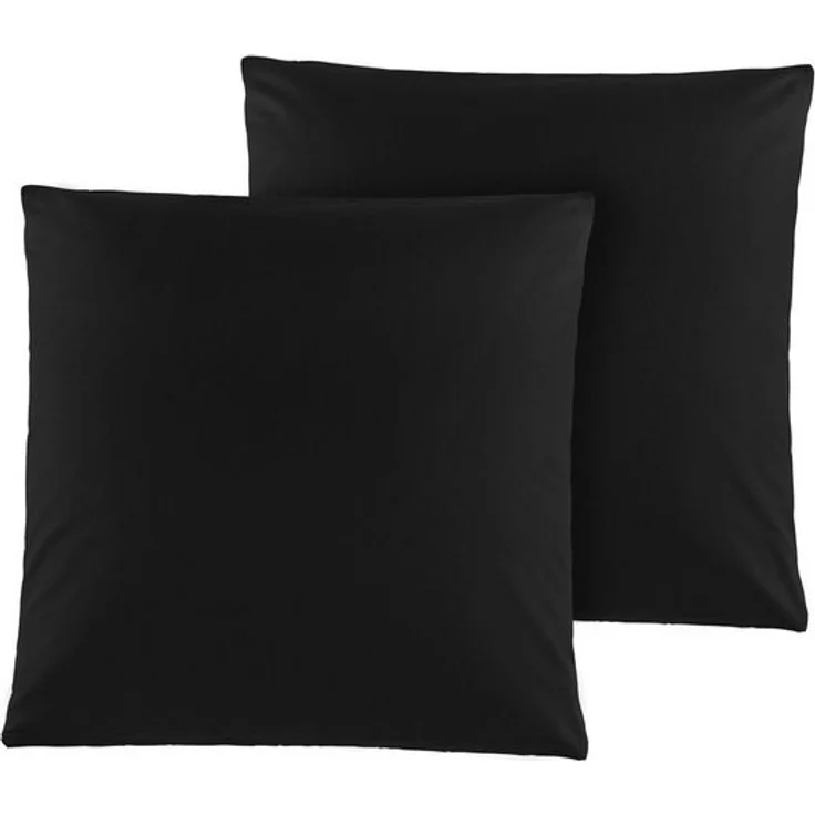 HTI-Living Dekokissen Kissenhülle 2er Set 80 x 80 cm, Dekokissen Sofakissen – Bild 2