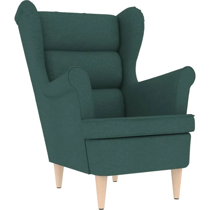 vidaXL Sessel Dunkelgrün 74x84x100 cm Stoff 4016900