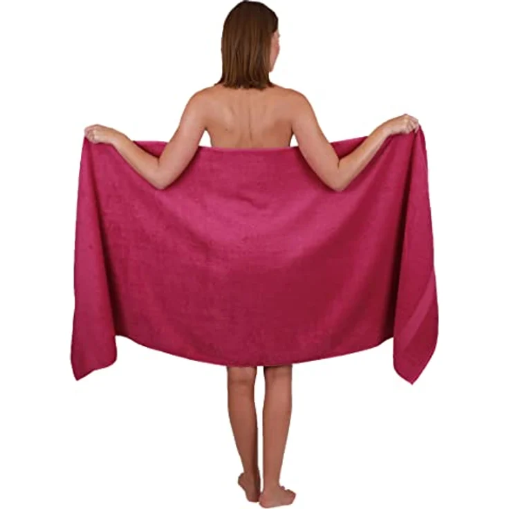 Betz Saunatuch Saunatücher groß XXL Größe 80 x 200 cm Badetuch Badetücher Palermo, (1 Stück, 1-St) – Bild 2